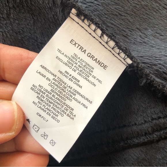 Free Country Black Hiking Outdoors Jacket Coat Inner Faux Fur Women’s Size XL - Picture 8 of 16